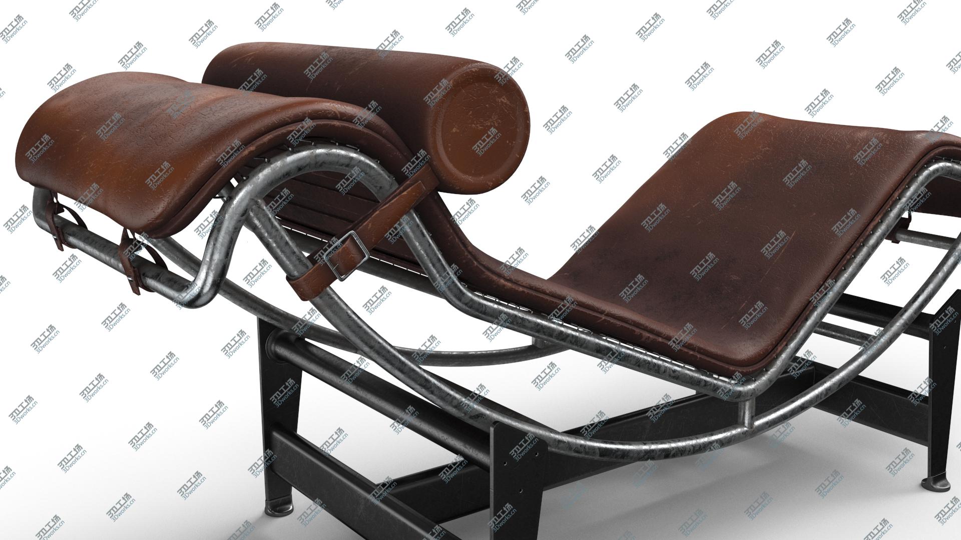 images/goods_img/2021040162/Modern Chaise Longue Dirty Brown 3D model/4.jpg